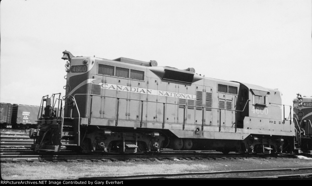 CN GP9 #4600 - Canadian National